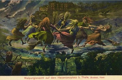 Walpurgis Night: How a British Lady went from Catholic Saint to Germanic Goddess to Witch and Gave Us a Second Halloween