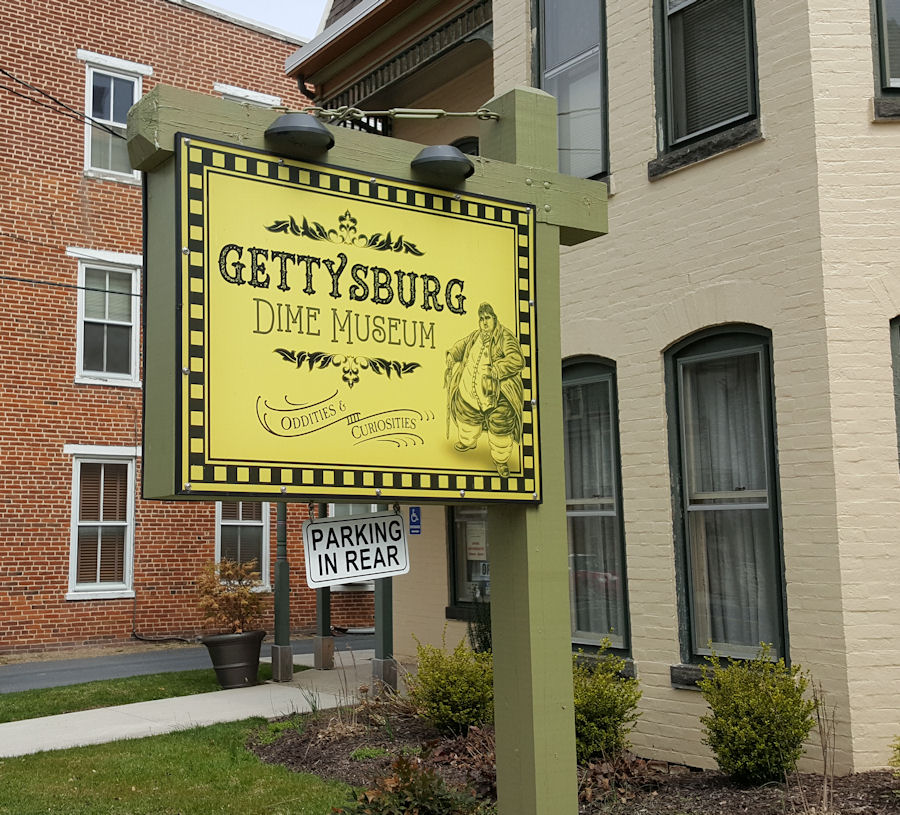 see the gettysburg dime museum while you can