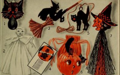 An Empire Built on Orange Crepe Paper – Dennison Halloween Ephemera