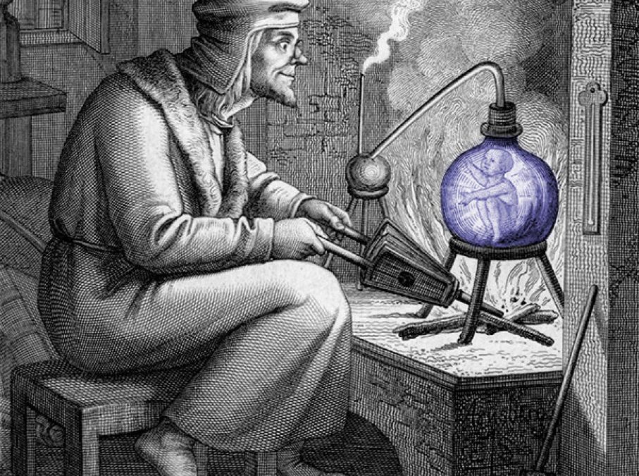 Fun Home Alchemy Project:  Make Your Own Homunculus!